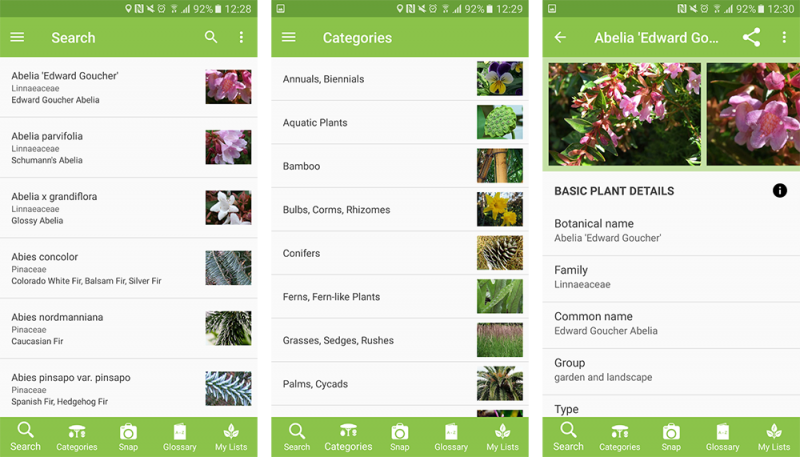 Burnley Plant guide Android app