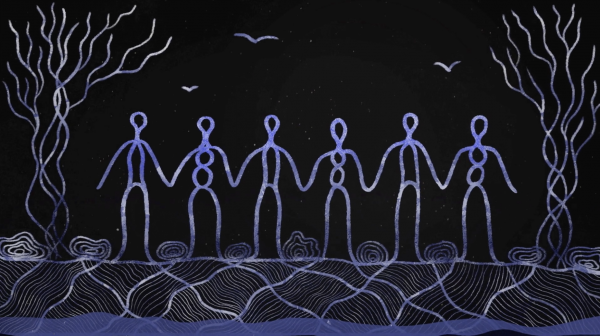 Animation of patients lined up in a row.